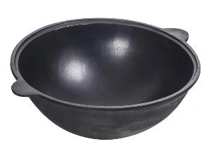 Казан чугунный DAVR METALL, без крышки, 12 л