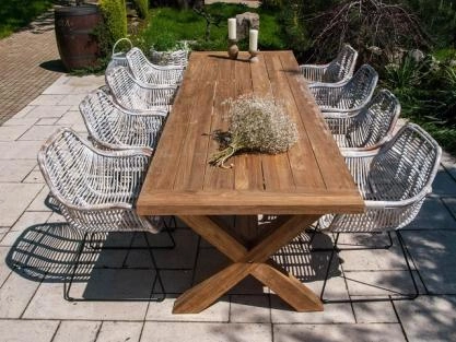 Как выбрать садовый стол для дачи