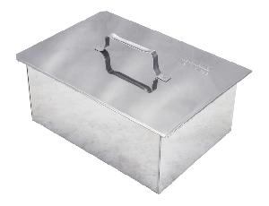 Коптильня двухъярусная 35х25х15 см из нержавеющей стали, Kukmara, кн13