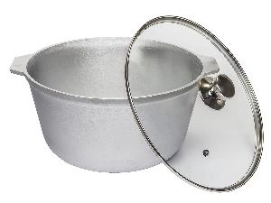 Котел 8л без крышки, (овальное дно) DAVR METALL