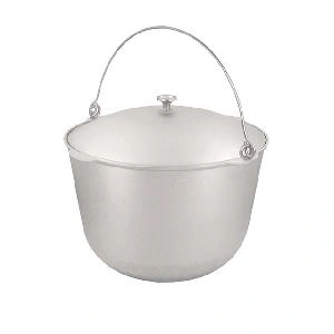 Котел 30 л алюминиевый походный с крышкой Kukmara, кп300