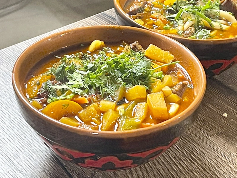 Узбекский лагман!