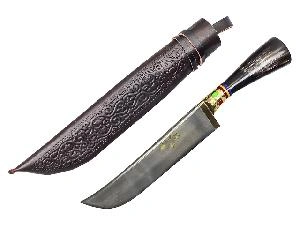 Нож Пчак, средний (бринч), рукоять: рог быка