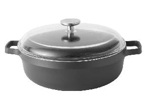 Сотейник со стеклянной крышкой с двумя ручками BergHOFF Gem, 4.6 л