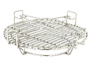 Комплект для гриля 40.5 см/16 дюймов: держатель, камень для выпечки/тепловая перегородка, решетка, Plover 