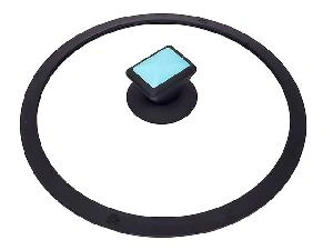 Стеклянная крышка с силиконом PLOVER, 24 см