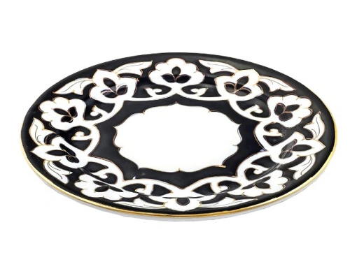Тарелка Пахта, Turon Porcelain, с золотом, Ø 24 см