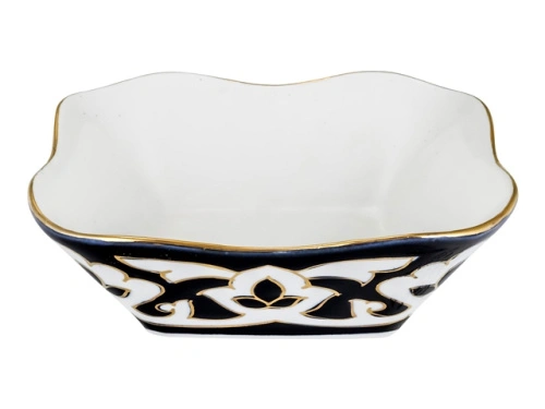 Салатница Пахта, Turon Porcelain, с золотом, Ø 14 см