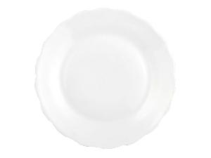 Набор тарелок 6 штук "Turon porcelain", рифленый край, Ø 25 см