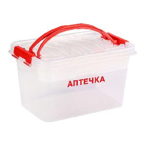 Контейнер с ручками для хранения Альтернатива "Аптечка" М7582, 7 л