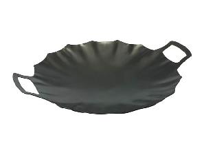 Сковорода Садж "Стальные решения" Ракушка, вороненый, 50 см