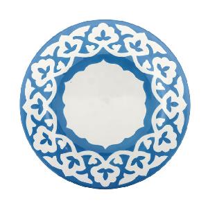 Тарелка Бирюзовая Пахта, Turon Porcelain, Ø 17.5 см