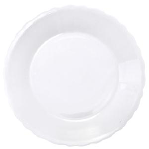 Тарелка "Turon porcelain", рифленый край, Ø 17,5 см