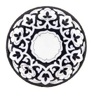 Ляган Пахта, Turon Porcelain, с золотом, Ø 25 см