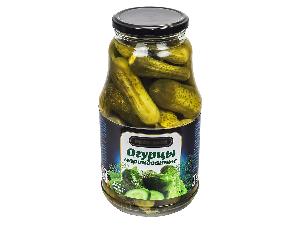 Огурцы маринованные, 1,8л (2 банки)