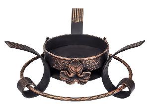 Подставка под садж кованная "Виноградный лист"