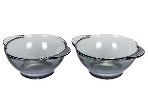 Набор бульонных тарелок с ушками (2 шт.), Basilico Grey, 510 мл