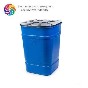 Бочка-бак квадратный с крышкой 250 л (цвет микс), Альтернатива М1626