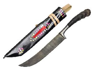 Нож Пчак мини, рукоять: рог сайгака