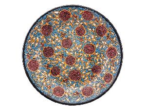 Блюдо "Риштанская керамика", Точечная роспись, Ø 26 см