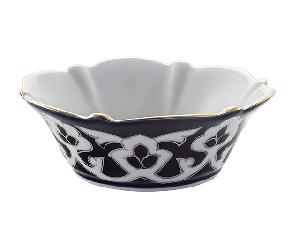 Салатница Пахта, Turon Porcelain, с золотом, Корона, Ø 14 см