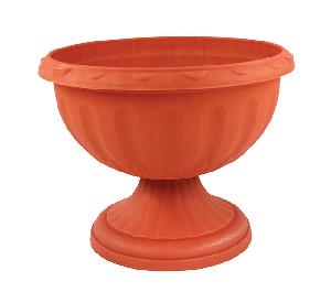 Вазон для цветов Альтернатива "Джулия" М1555 (коричневый), 32х32х23 см