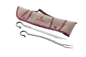 Набор для пикника кованый (нож, вилка)