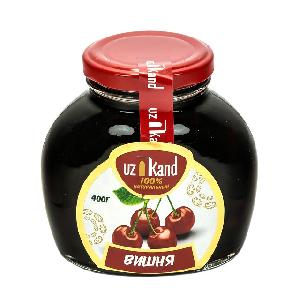 Варенье из вишни "UZKAND", 0,4 л
