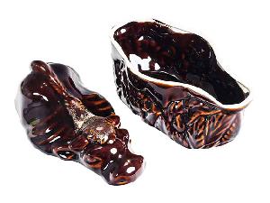 Горшок для запекания "Славянская Керамика", Коровка, 1 л