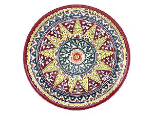 Блюдо Ляган "Риштанская керамика", Коракалам, Ø 32 см