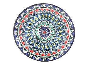 Тарелка Плоская "Риштанская керамика", Ø 22 см