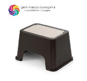Табурет подставка универсальный с боксом (цвет микс), Альтернатива М5831 