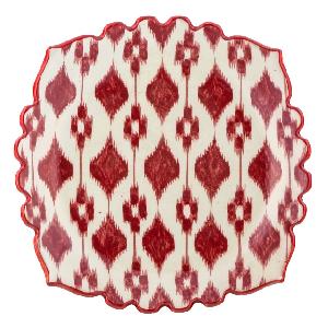 Блюдо Ляган "Риштанская керамика", Атлас, диаметр 26 см RS82