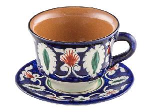 Чайная пара "Риштанская керамика", 2 предмета 