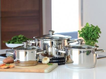 Кухонная посуда из нержавеющей стали