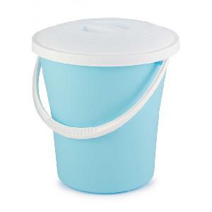 Ведро с ручкой, крышкой Альтернатива М8263 (цвет микс), 12 л