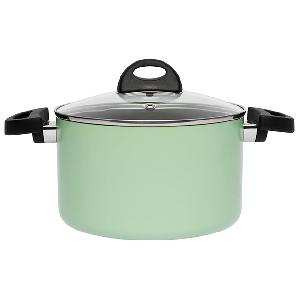 Кастрюля со стеклянной крышкой BergHOFF Eclipse, (светло-зеленый) 3.7 л