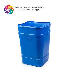 Бочка-бак квадратный без крышки 250 л (цвет микс), Альтернатива М1695