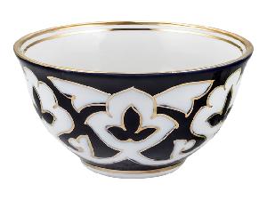 Пиала Пахта, Turon Porcelain, с золотом, Ø 10 см