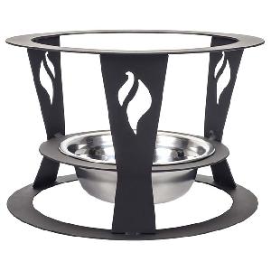 Подставка под садж кованная "Огонек" плазменная резка