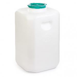 Канистра-бочка для воды прямоугольная 170 л, Альтернатива М7411 (диам.горл.215мм)