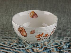 Салатник керамический October Line, PLOVER,  650 мл