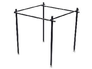 Ограждение для кустов Pillar 800х800 мм, черный