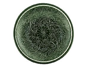 Тарелка Плоская "Риштанская керамика", диаметр 15.5 см RSN029