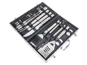 Набор для барбекю в алюминиевом кейсе, 18 предметов
