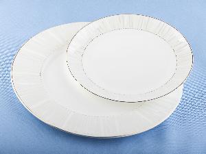 Тарелка фарфоровая Moon Line, PLOVER, 28 см