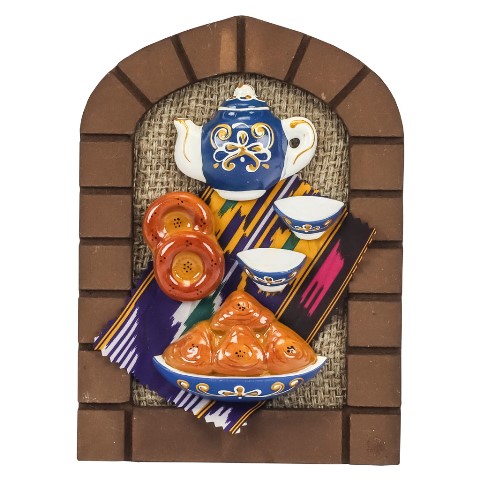 Панно "Дастархан с самсой" Панно "Дастархан с самсой"