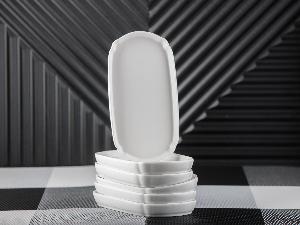 Набор фарфоровых блюд "Лорен" 6 штук, PLOVER, 18 см