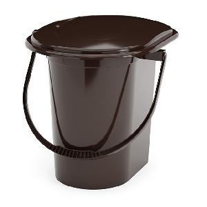 Ведро-туалет Альтернатива М1319 (коричневый), 17 л
