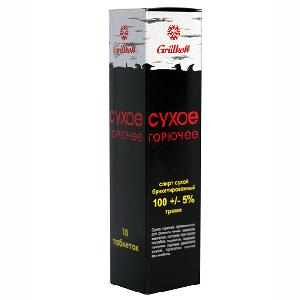 Сухое горючее, 10 табл, Grillkoff 